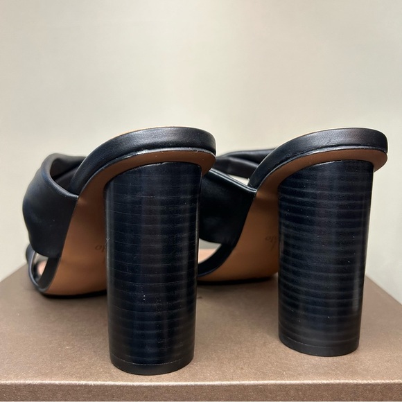 Linea Paolo Imani Black Heeled Sandals Size 11 - Picture 5 of 7